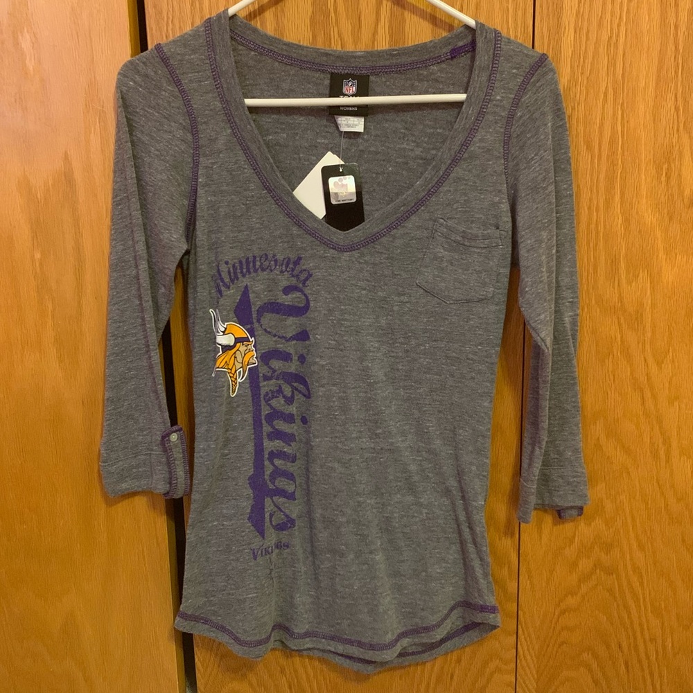 New Minnesota Vikings Long Sleeve Top